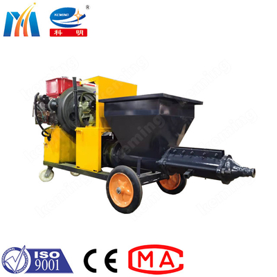 Diesel KLW 120 Mortar Spraying Machine Stucco Wall Surface Protection For Construction