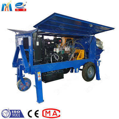S Tube Valve Pumps Wet Shotcrete Concrete Pumping Machine concrete surface gunite