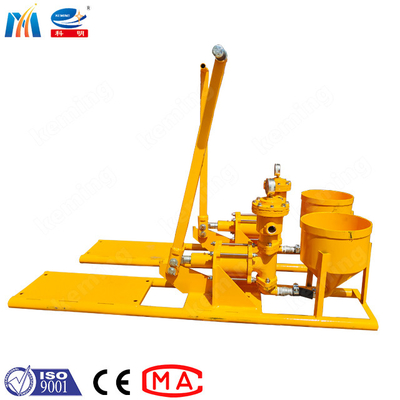 47 Kg Cement Grouting Pump Manual Grout Pumps Piston Pump Hopper