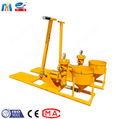47 Kg Cement Grouting Pump Manual Grout Pumps Piston Pump Hopper